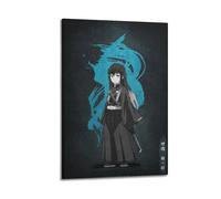 Demon Slayer Heroes And The Pillars Character Tokido Muichiro - Pillar Mist Poster Decorative Painting Canvas Wall Posters And Art Picture Print Modern Family Bedroom Decor Posters 08x12inch(20x30cm)