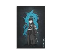 Demon Slayer Heroes And The Pillars Character Tokido Muichiro - Pillar Mist Poster Decorative Painting Canvas Wall Posters And Art Picture Print Modern Family Bedroom Decor Posters 08x12inch(20x30cm)