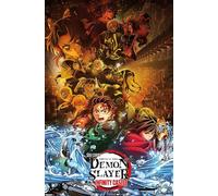 Demon Slayer: Infinity Castle (2025) - Group Key Art Wall Poster, 34L" x 22.4W", Unframed Version