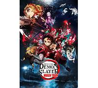 Demon Slayer Kimetsu no Yaiba Anime TV Show Poster Framed or Unframed Glossy Poster (A4 - 210 × 297 mm Unframed)
