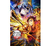 Demon Slayer Kimetsu no Yaiba Infinity Castle (2025) Animated Movie Poster Framed or Unframed Glossy Poster (A2 420 × 594 mm Unframed)