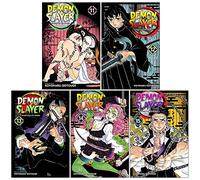 Demon Slayer Kimetsu No Yaiba Vol 11-15 Collection 5 Books Set By Koyoharu Gotouge