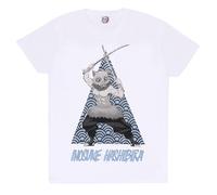 Demon Slayer Men's Inosuke Hashibira T-Shirt in White | Size: XL Demon Slayer White XL
