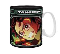 ABYstyle Mug Demon Slayer Tanjiro 460 ml Black & Green S2