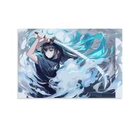 Demon Slayer Muichiro Tokito Poster Decorative Painting Canvas Wall Art Living Room Poster Bedroom Painting Wall Art Picture Print Modern Family Room Decor 08 x 12 Inch (20 x 30 cm)