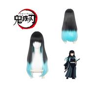 Demon Slayer Tokitou Muichirou Cosplay Wig Long Hair Halloween