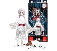 McFarlane Toys Demon Slayer Rui 7-Inch Action Figure - Incredibly Detailed Collectible with Ultra Articulation, Spider, and Demon Slayer Theme
