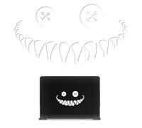 Demon Smile Sticker - Creative Waterproof Car Sticker | Smile Wall Decal for Interior Car, Laptop, Luggage, Truck Window, Luggage, , Motorcycle, Decal,