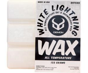 Demon Snow Lightning Snowboard/Ski Wax, 133g - White Universal White