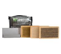 Demon United Ski/Snowboard Wax Brush Kit - Bonus Includes Metal Scraper and Edge File