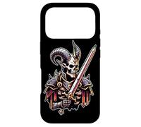Demon Warrior King of Hell Devil Sword Case for iPhone 17 Pro