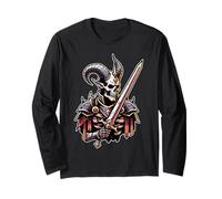 Demon Warrior King of Hell Devil Sword Long Sleeve T-Shirt