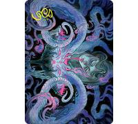 Demonic Bargain (#30) Art Card (Gold Signature) | Innistrad: Crimson Vow