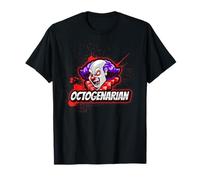 Demonic Clown God 80th Birthday Octogenarian T-Shirt