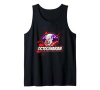 Demonic Clown God 80th Birthday Octogenarian Tank Top