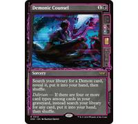 Demonic Counsel (Showcase Frame) | Duskmourn: House of Horror