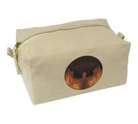 'Demonic Figure in Flames' Canvas Wash Bag/Makeup Case (CS00044067)