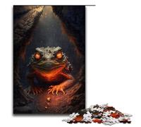Demonic Frog Jigsaw Puzzles for Adults Piece Jigsaw Puzzles for Adults for Birthdays And Holidays 1000 PCS(75x50cm)