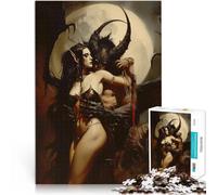 Demonic Lovers1000 teenager Pieces Jigsaw Puzzle Brain intelligence challenge addictive toys Birthday Present, Gifts 38x26cm