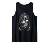 Demonic Nun Gothic Horror Dark Occult Creepy Unholy Tank Top