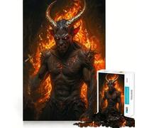 Demonic Presence Jigsaw Puzzles for Adults 1000 Pieces Creative Play True Detail Real Challenge Art Decor (50x75cm)