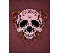 Demonic Sketchbook: Blank Art Pad Notebook Journal: Volume 46 (Tattoo You 150 Sketch)