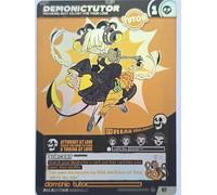 Demonic Tutor #01 Foil by WIZ- Alternative Custom Art Sorcery MTG