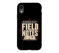 Demonologist Haunted House Investigator Paranormal Gift Case for iPhone XR