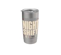 Demonologist Haunted House Investigator Paranormal Gift Stainless Steel Insulated Tumbler