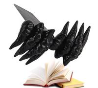 Demon's Hand Marker - Demon's Spooky Hand | Hand Page Hand Page | Demon Claw Page Holder Made Of Resin, Handmade For A Gift