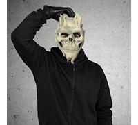 Demons Skeleton Mask,Old Bones Mask,Of Halloween(A-white,One Size)