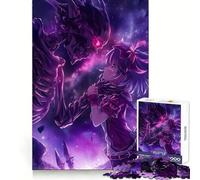 Demons Soul Draining Girl Jigsaw Puzzles for Adults1000 Piece Logic Build Stress Less Fun Challenge (38x52cm)