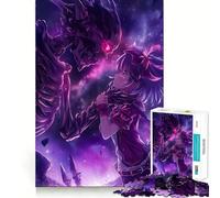 Demons Soul Draining Girl Jigsaw Puzzles for Adults1000 Piece Logic Build Stress Less Fun Challenge (38x52cm)