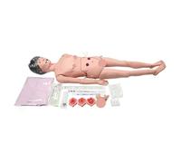 Demonstration Human Mannequin, Geriatric Patient Care Skills Mannequin Nursing Skills Training Models PVC Life Size Simulator For Teaching Pratice(Female)
