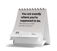 Demotivating Calendar (Beige-English, A6)