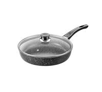 Demoyaya Non Stick Mini Pan with Handle Heat Resistant Pot, Skillet Pans for Gas Stove Induction Hob