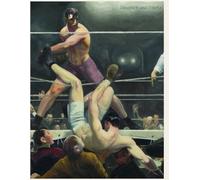 Dempsey and Firpo Notebook: George Bellows (1924): American Realism Boxing Art Journal | 100 Lined Pages | A Powerful Sports-Themed Writing Notebook