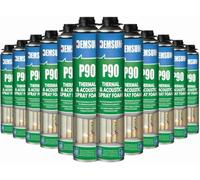 Demsun 12 Pcs 850 ml P90 Acoustic & Thermal Expanding Foam, Gap Filler, Soundproofing Spray, Professional PU Sealant Bundle for Walls & Cavities