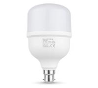 Demsun LED Super Bright T Bulb Bayonet Cap B22, 6500K Daylight White, Large High Lumen Energy Saving Lamp, 270° Beam Angle, Indoor Home Garage Warehouse Lighting, 18W 28W 37W 45W Options (28W = 150W)