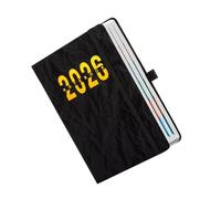 Demsyeq 2026 Monthly Planner,Waterproof Cover Paper Notebook | Monthly Planner 2026 Calendar Book - for Home School Classroom College Office Appointment Academic Planning Christmas