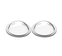 Demsyeq Backup Camera Rain Shield | 2-Pieces Waterproof High-Transparency Protective Shield,Car Camera Lens Protector | for Outdoor Weather Automotive Vehicle SUV Truck Security