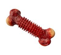 Demsyeq Dog Toy - Calming Squeaky Bone Shape Puzzle - Squeaky Dog Toy,for Indoor Outdoor Home Backyard Park Play Holiday Travel Animal