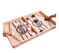 Demsyeq Fast Sling Puck Game, Desktop Bouncing Chess Toy, Educational Puck Sling Game for Camping Kindergarten Classroom Indoors Living Room School Nursery Travel Bedroom