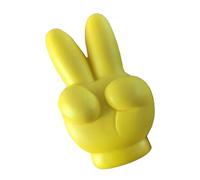 Demsyeq Hand Gesture Car Antenna Ball - Automotive Yellow Exterior Decor | Easy to Find Car in The Parking Lot Auto Accessories, Styling Antenna Topper for Sedan Minivan