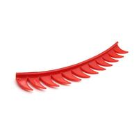 Demsyeq Motorcycle Helmets Mohawk Warhawk | Motorcycle Helmets Mohawk Warhawk,Modified Helmets Warhawk Stickers Suitable for Motocross (Helmets Not Included)