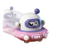 Demsyeq Saucer Toy,Cute Pull Back Spaceship Inertial Toy for Kids - Outdoor Activities for Backyard Preschool Kids Bedroom Toddler Boys Patio Yard Playground Indoor Floor Birthday