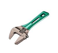 Demsyeq Stubby Wrench | Wide Jaw Adjustable Wrench | Stubby Wrench Large Opening Monkey Spanner Plumbing Pipeline Bathroom Tools