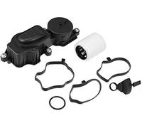 DEMULAX 11127799367 Crankcase Oil Breather Valve Kit, for 1 3 5 X3 Series 1998-2013 Engine Block Breather1 Set Crankcase Valve
