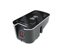 DEMULAX 15W Mobile Phone Car QI Wireless Charger, for VOLVO, XC60 S60 V60 XC90 S90 V90 Modified Mobile Phone Wireless Charging Board Car Wireless Charger