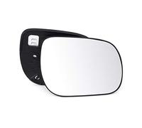 DEMULAX 1PCS Front Left Right Rearview Side Mirror Glass, for RAV4, 2006 2007 2008 2009 2010 2011 2012 HEATED Convex With Base Car Wing Mirror Glass Replacement(Left Side)